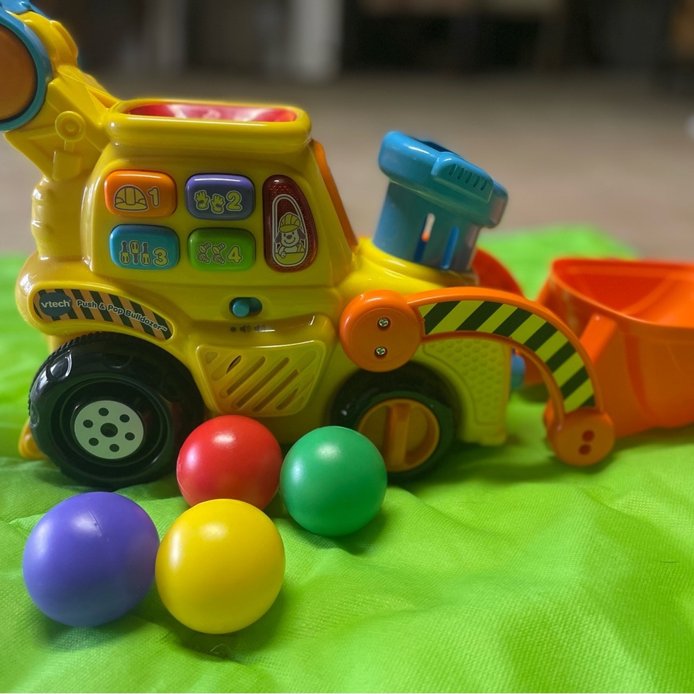 Vtech Push and Pop Bulldozer